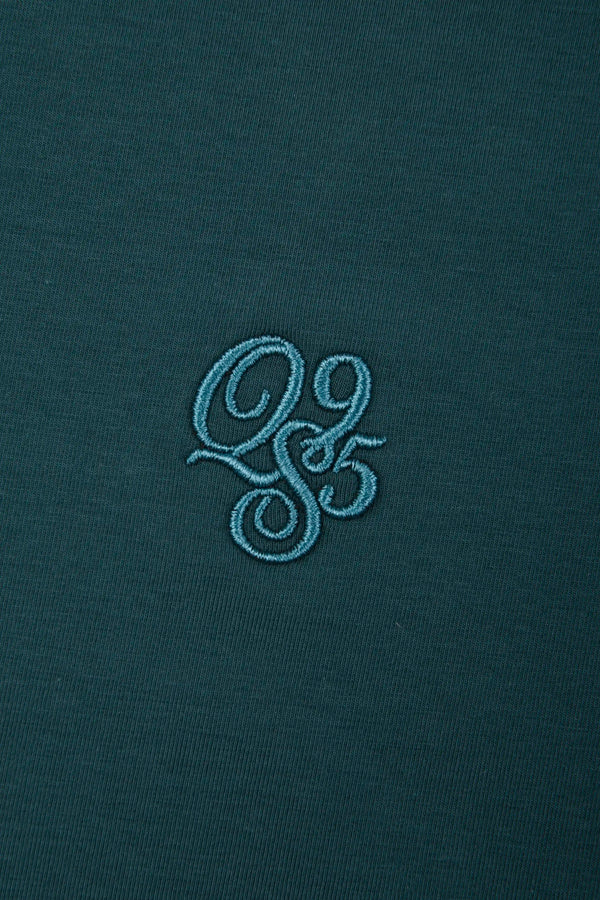 CAMISETA PREMIUM MANGA CORTA COLOR VERDE TEAL