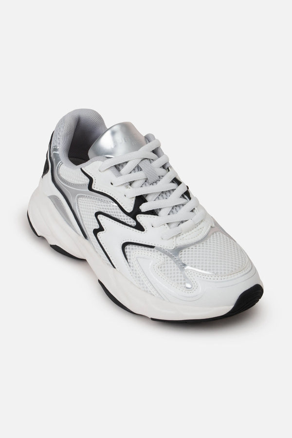 ZAPATOS TENIS COLOR BLANCO OPTICO