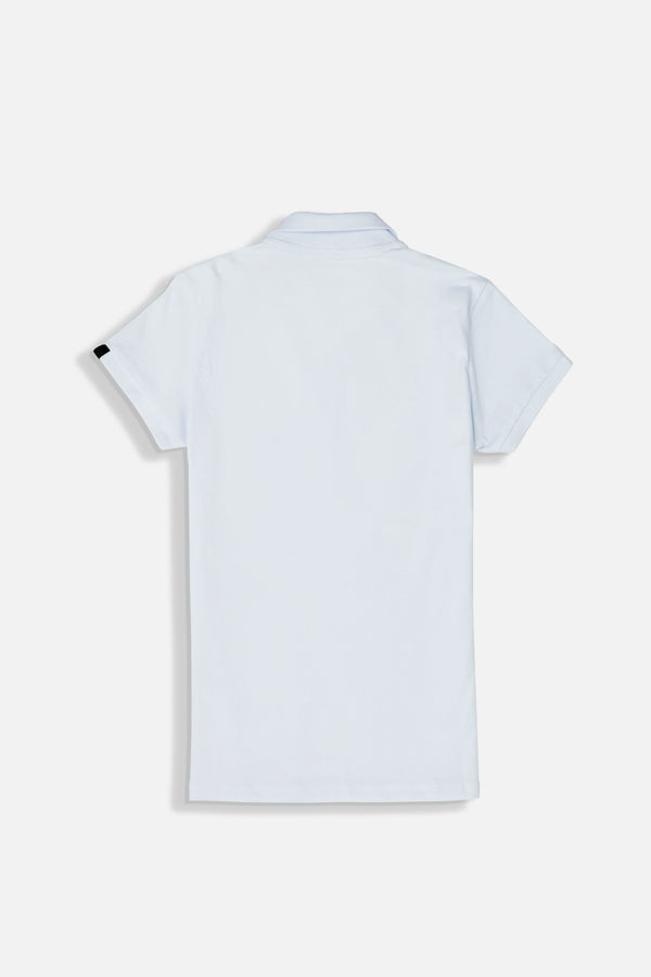 POLO SLIM COLOR BLANCO OPTICO