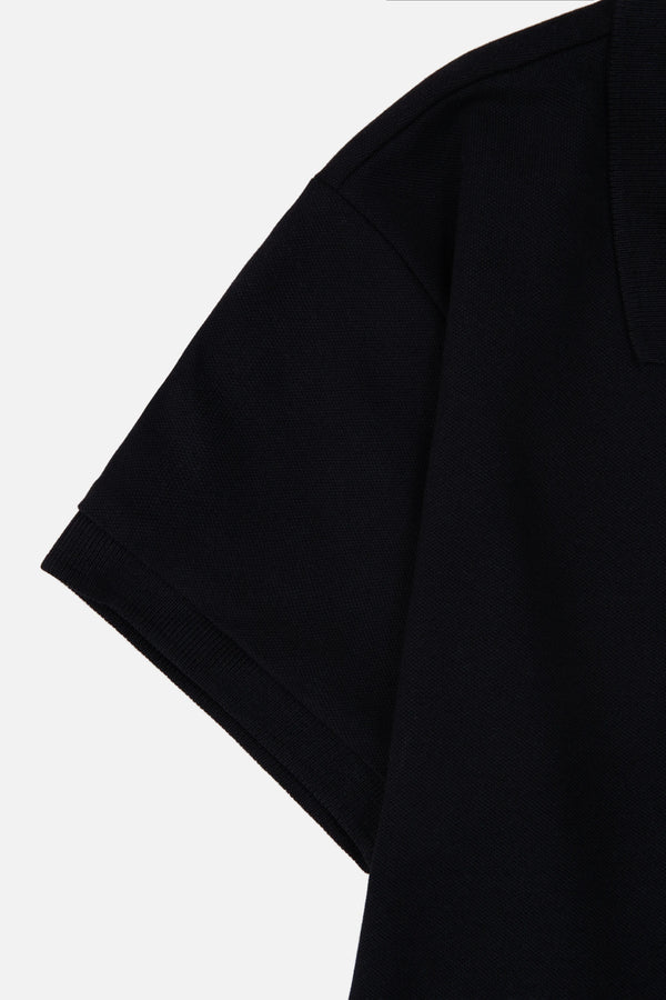 POLO SLIM COLOR NEGRO