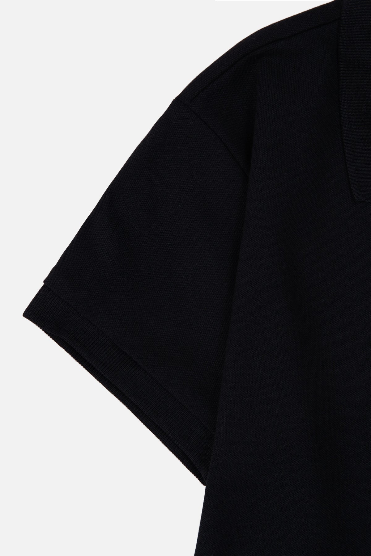 POLO SLIM COLOR NEGRO