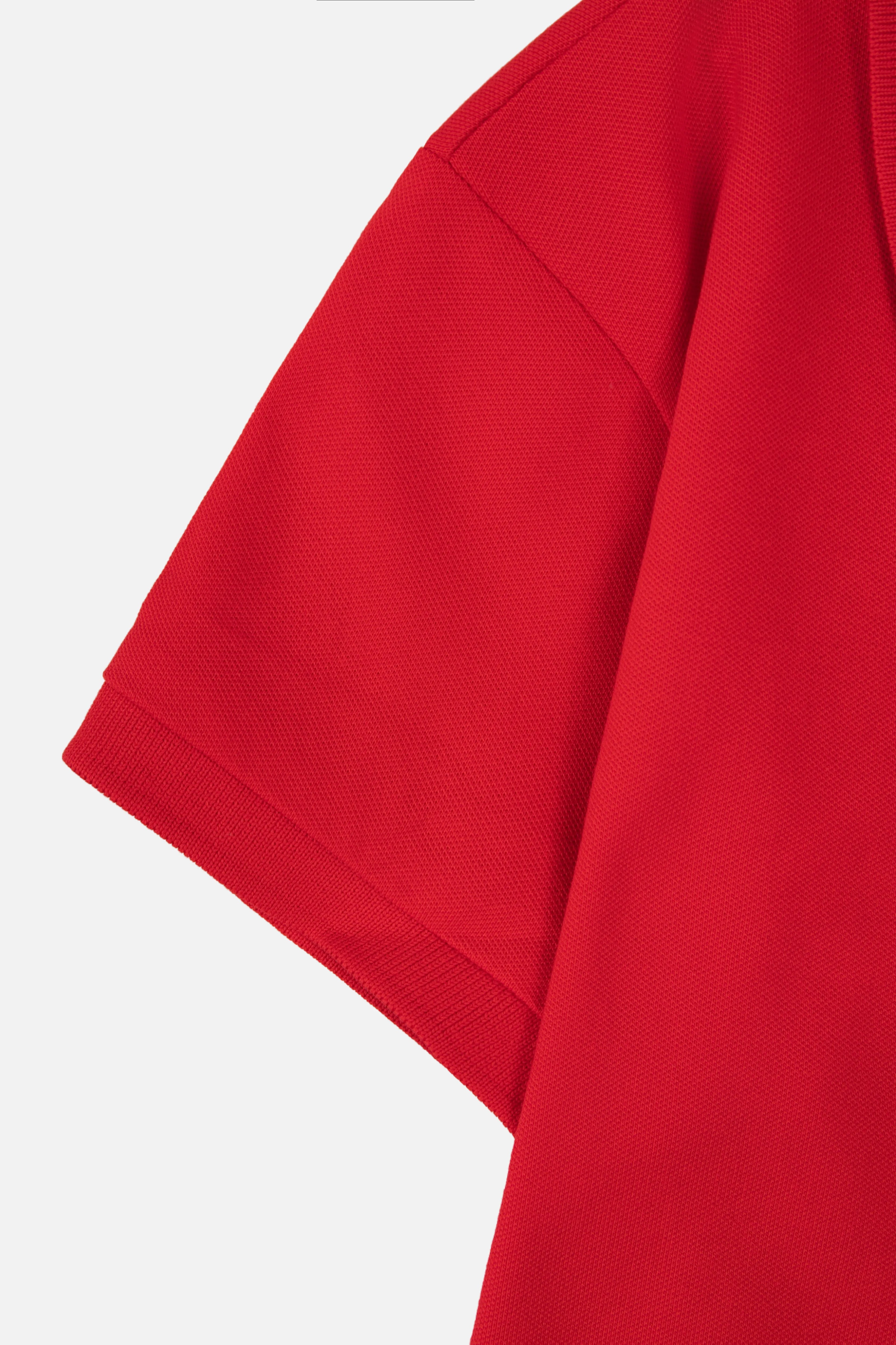 POLO SLIM COLOR ROJO CEREZA