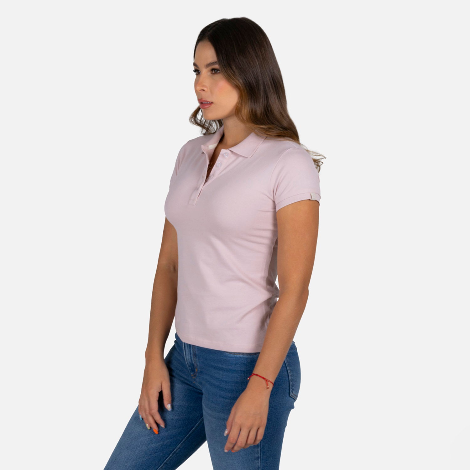 POLO SLIM COLOR VIOLETA ICE