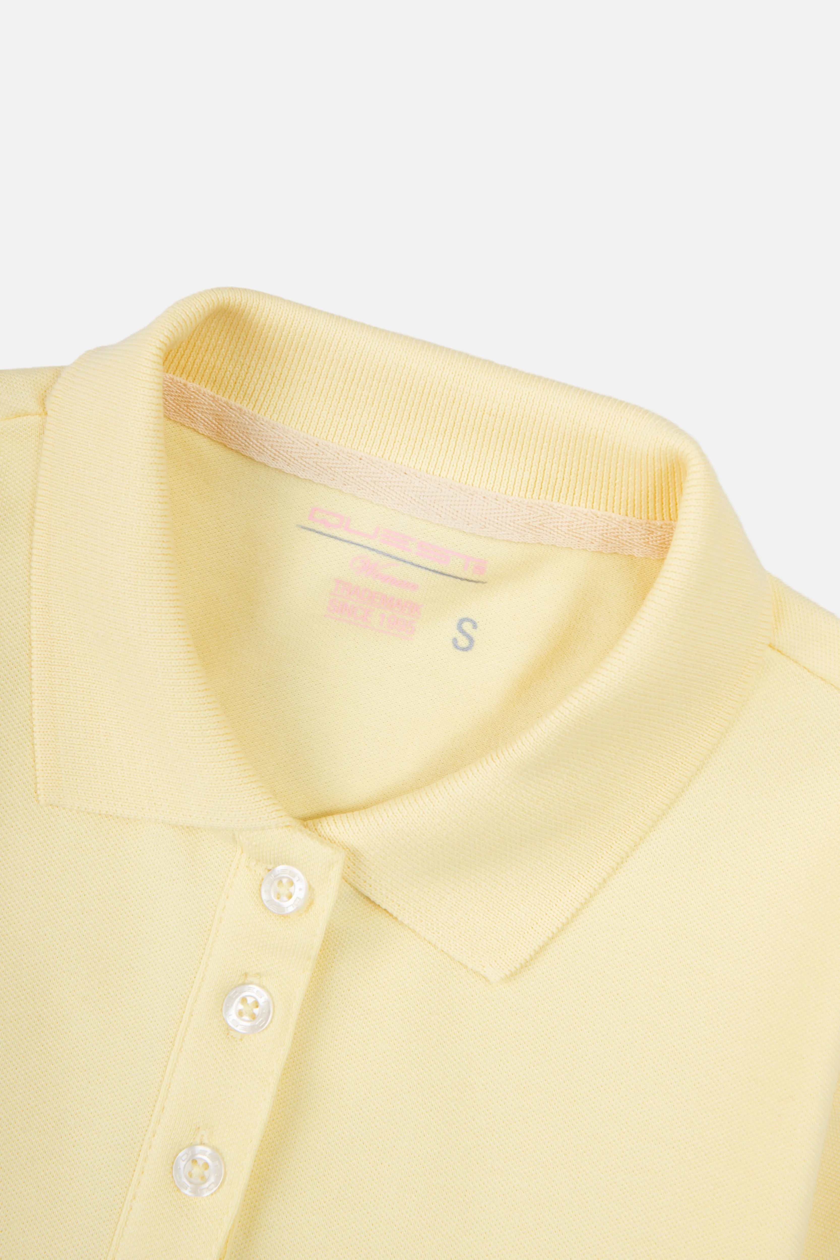 POLO SLIM COLOR BANANA PALIDO