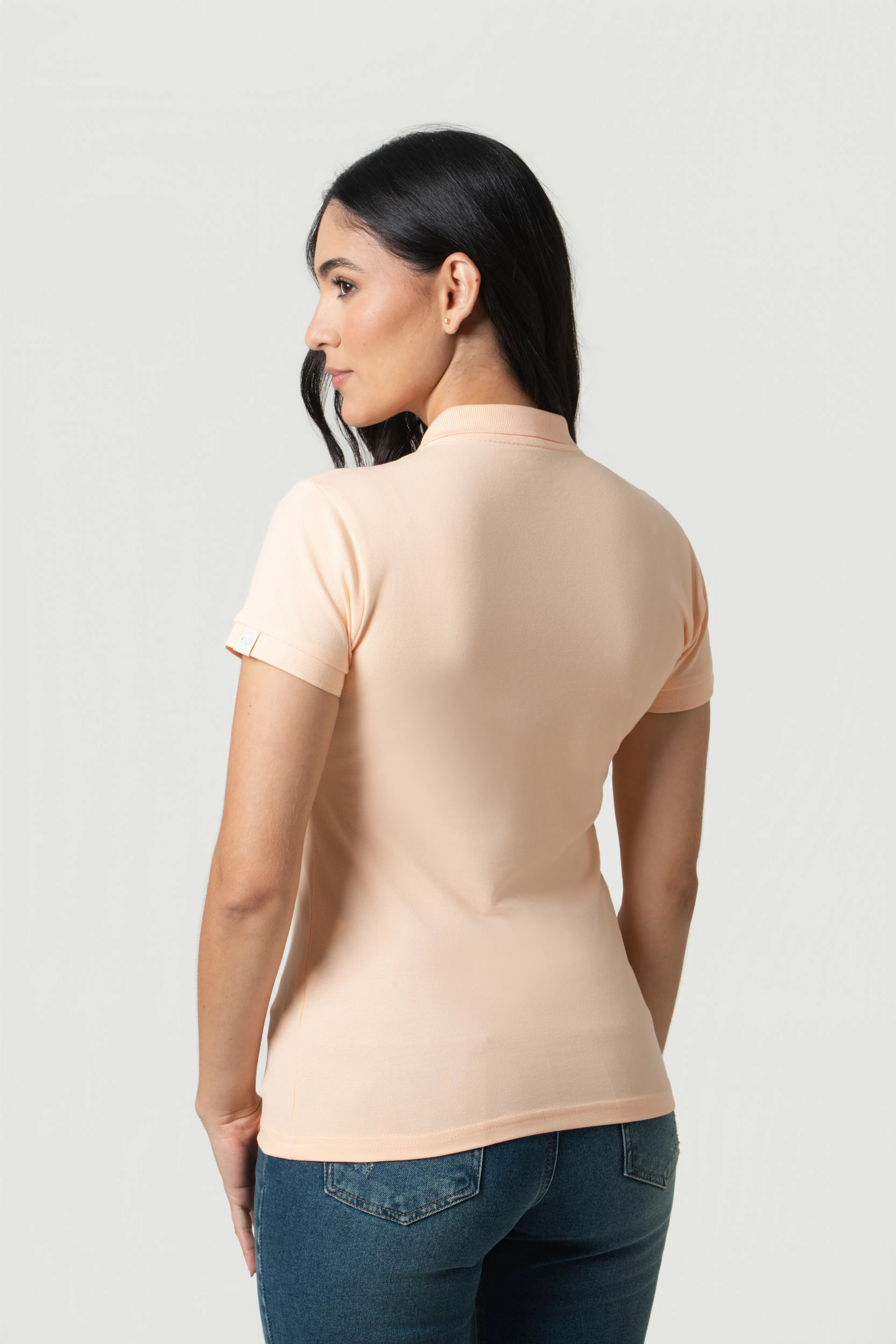 POLO SLIM COLOR PEACH PARFAIT