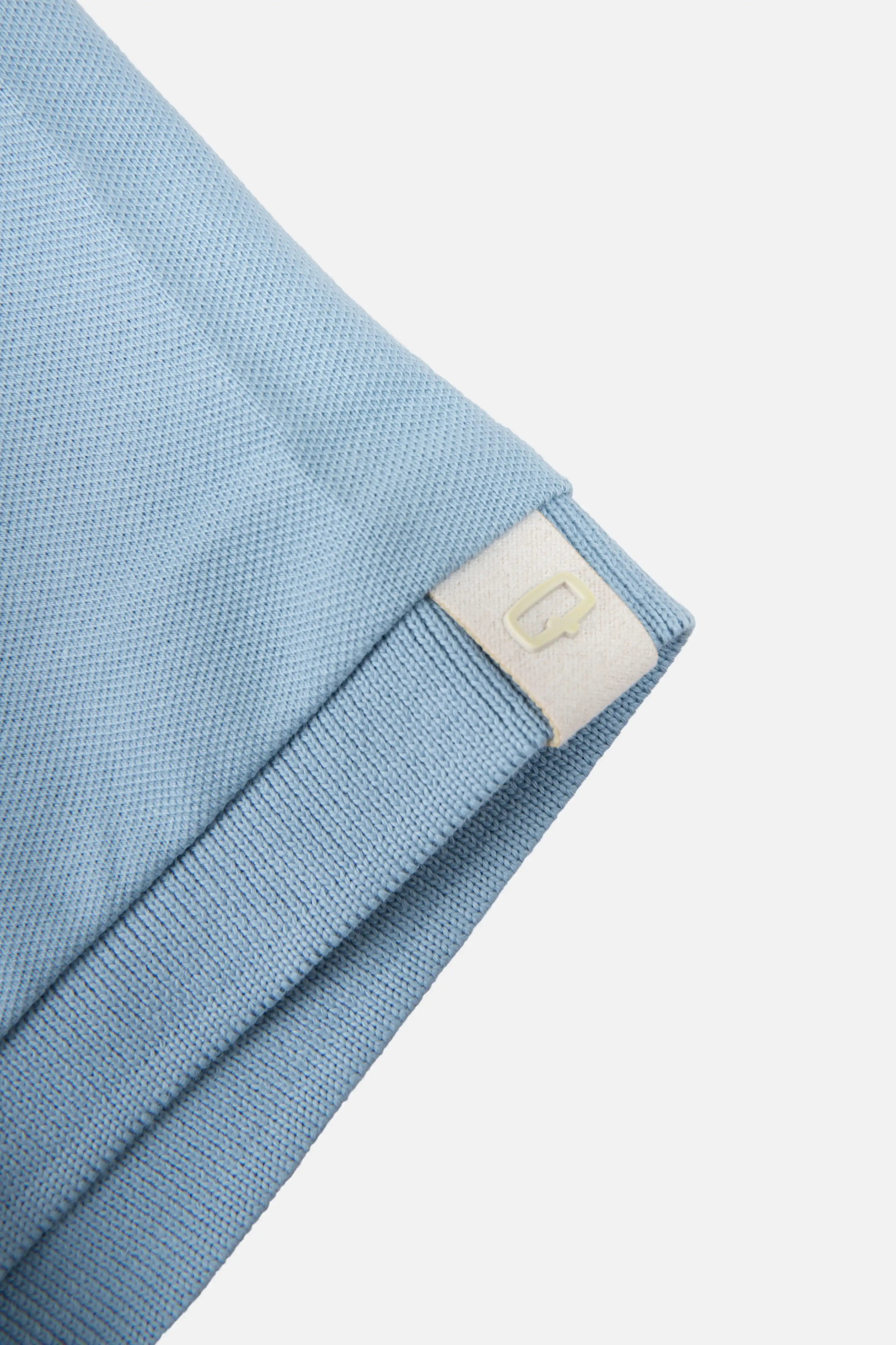 POLO SLIM COLOR AZUL GLACIAR