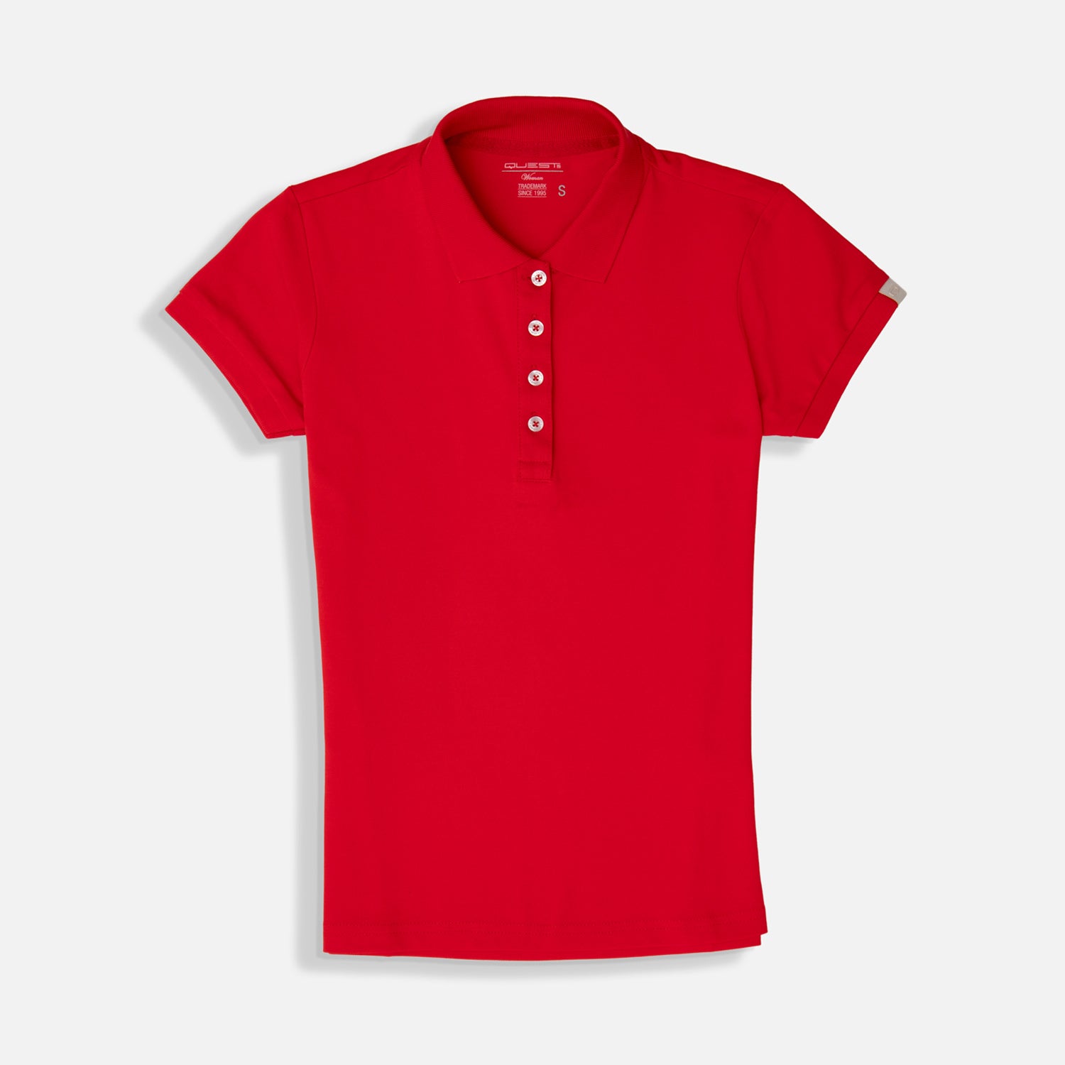 POLO SLIM COLOR ROJO CEREZA
