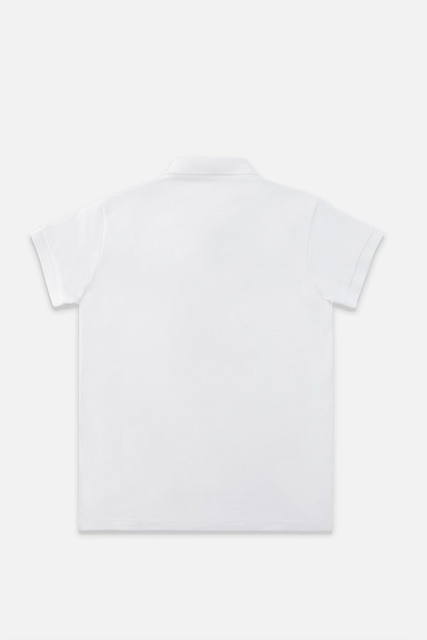 POLO SLIM COLOR BLANCO